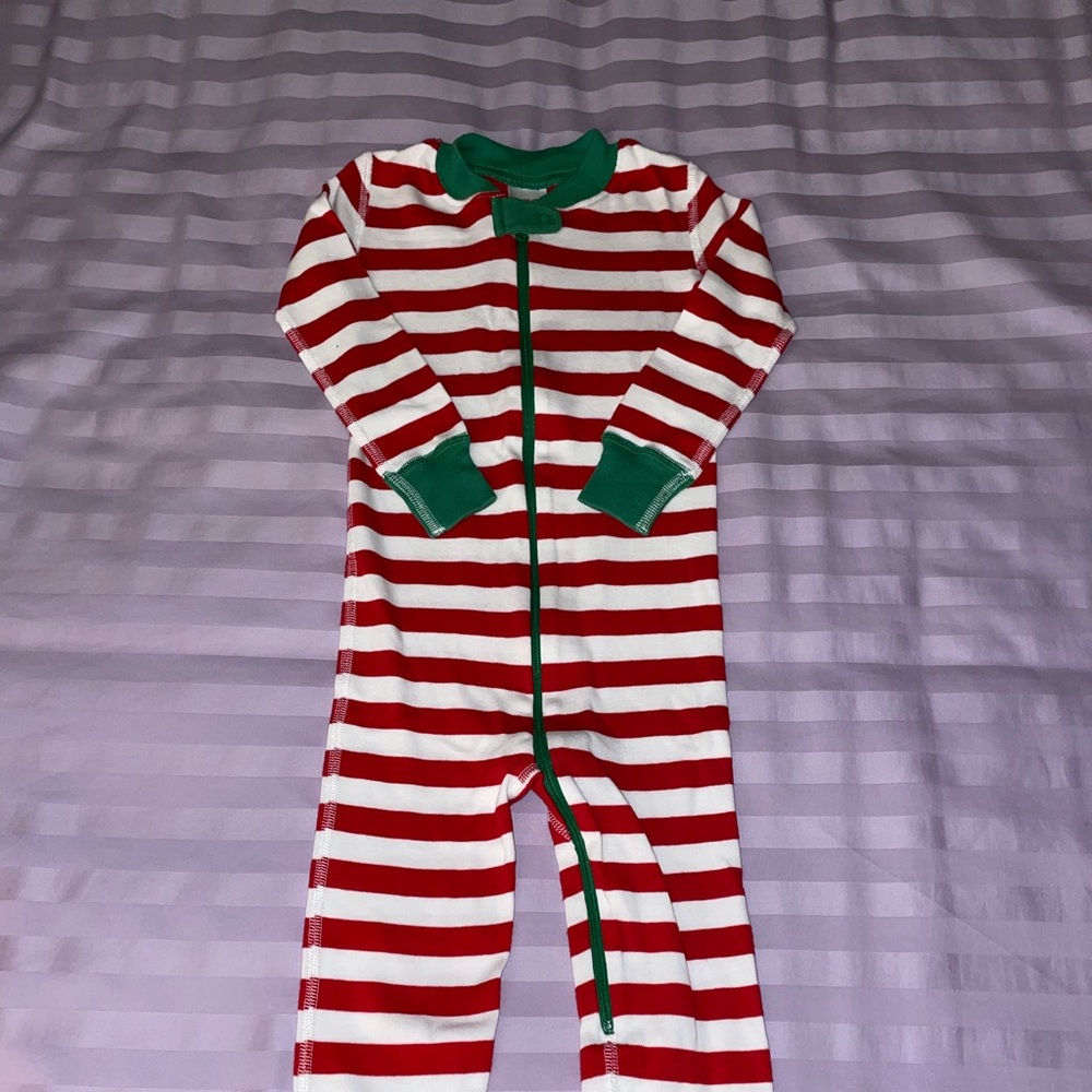 Hanna Andersson stripped pajamas size 90cm/3